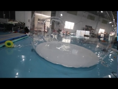 白いダブルルーム 膨らませられる泡付きキャンプテント