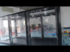 空気密閉 溶接 黒色 汽車 収納用 ガレージ テント