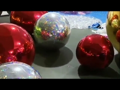 ロゴ印刷付き1.2m 1.8mインフレータブルミラーバルーン 広告用