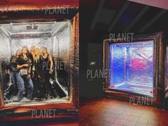 充電可能な写真ブース キューブキャッシュマシン