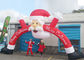 サンタクロースのクリスマスの屋外のでき事のための膨脹可能なアーチ道210 Dオックスフォードの布