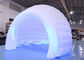 3m白いオックスフォードの布の導かれたライトが付いている膨脹可能な泡イグルーのドームのテント