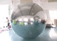 二重層ポリ塩化ビニール クリスマスの段階の装飾のための銀製の掛かる膨脹可能な浮遊広告ミラー球の球